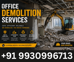 Office Demolition Services, Office Dismantling, Interior Strip Out and Commercial Office Clearance