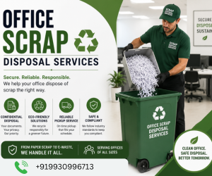 Office Scrap Disposal Services, Office Clearance, Office Furniture Removal and E-Waste Recycling in Mumbai